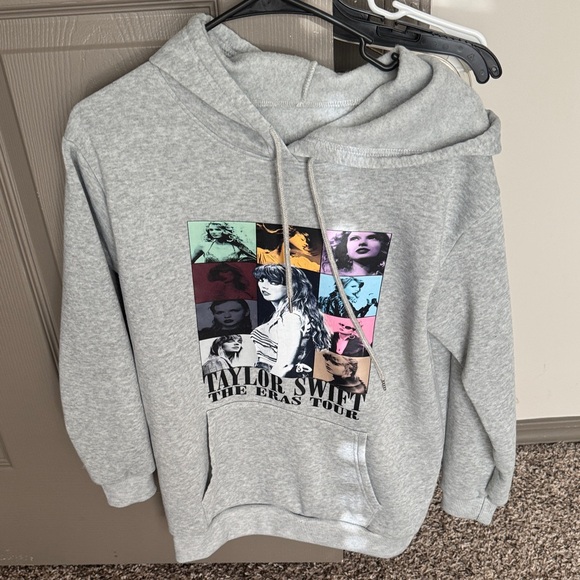 Gray Taylor Swift The Eras Tour Hoodie - Picture 3 of 4